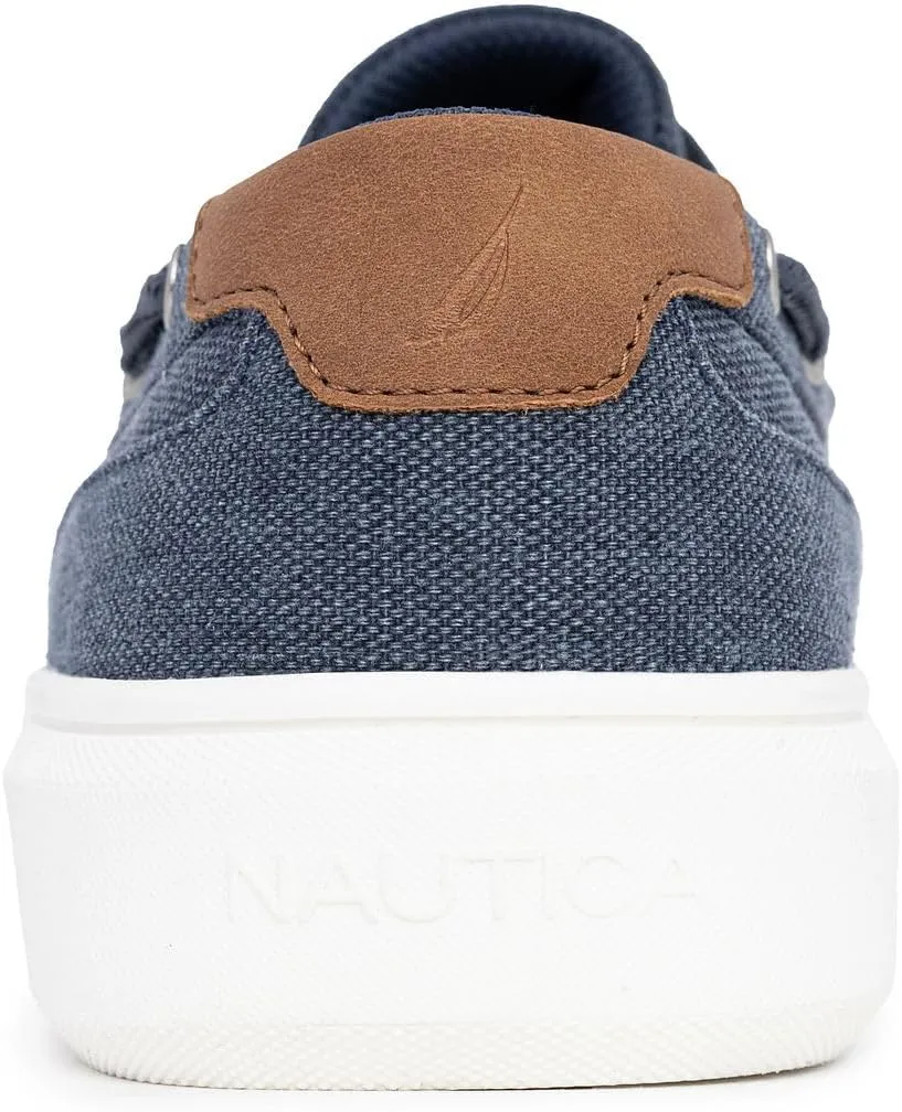 Nautica Men's Boat Shoe Casual Loafers Comfort Sneaker - Walking Moccasin (Slip-On/Lace-Up)