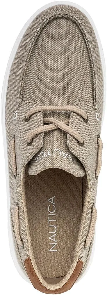 Nautica Men's Boat Shoe Casual Loafers Comfort Sneaker - Walking Moccasin (Slip-On/Lace-Up)