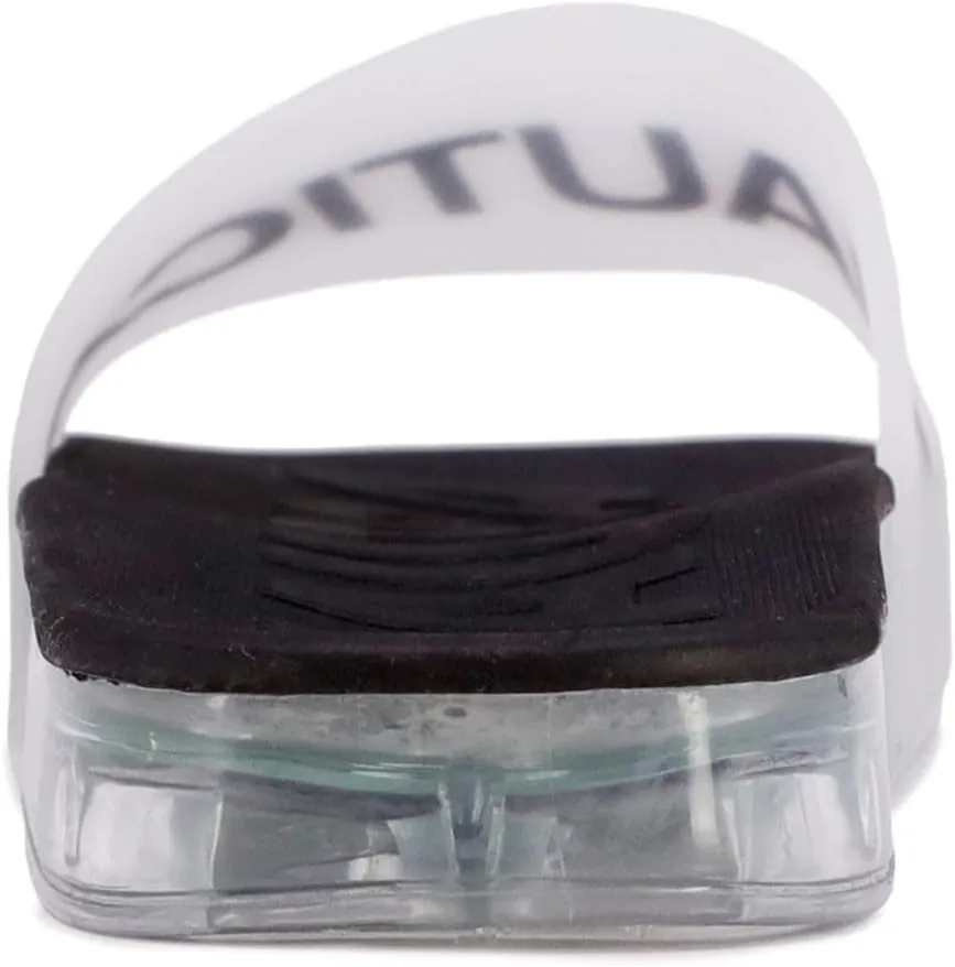 Nautica Women's Athletic Slide Sandals - Comfort Slip-On Shower Shoes, Quick-Dry Beach Sandals, Non-Slip Boat Slides for Pool & Casual Wear