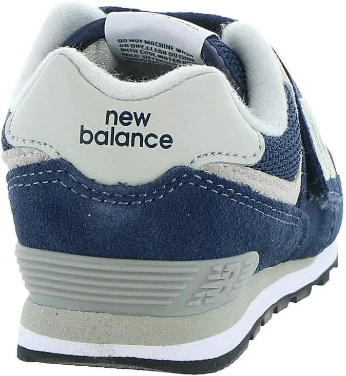 New Balance Baby-Boy's 574 V1 Evergreen Hook and Loop Sneaker