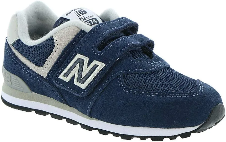 New Balance Baby-Boy's 574 V1 Evergreen Hook and Loop Sneaker