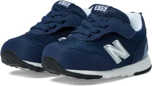 New Balance Kid's 515 V1 New-b Hook and Loop Sneaker, Nb Navy/White, 4.5 Wide Infant