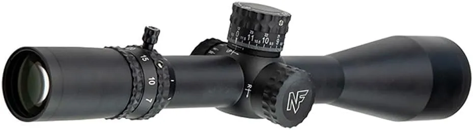 Nightforce ATACR 7-35x56mm F1 34mm Tube Durable Precise Illuminated Black Gun Scope - ZeroSet Parallax Adjustable First Focal Plane Hunting Scope