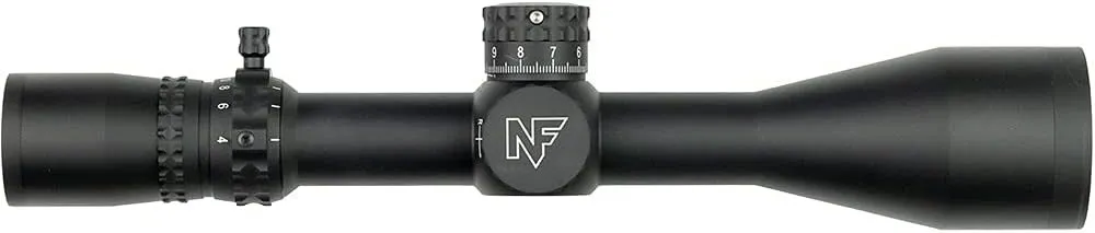 Nightforce NX8 4-32x50mm F1 30mm Tube Illuminated Gun Scope - Durable Precise ZeroSet Parallax Adjustable First Focal Plane Black Hunting Scope