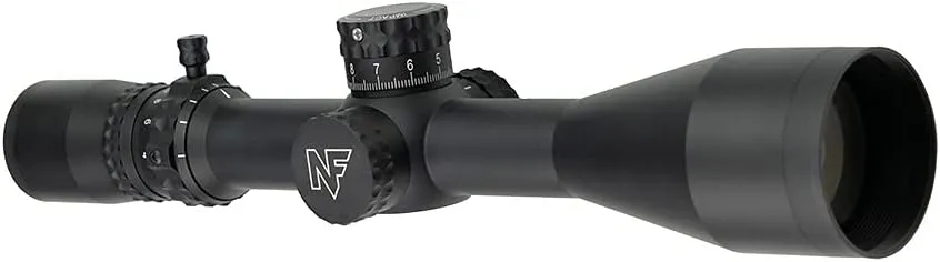 Nightforce NX8 4-32x50mm F1 30mm Tube Illuminated Gun Scope - Durable Precise ZeroSet Parallax Adjustable First Focal Plane Black Hunting Scope