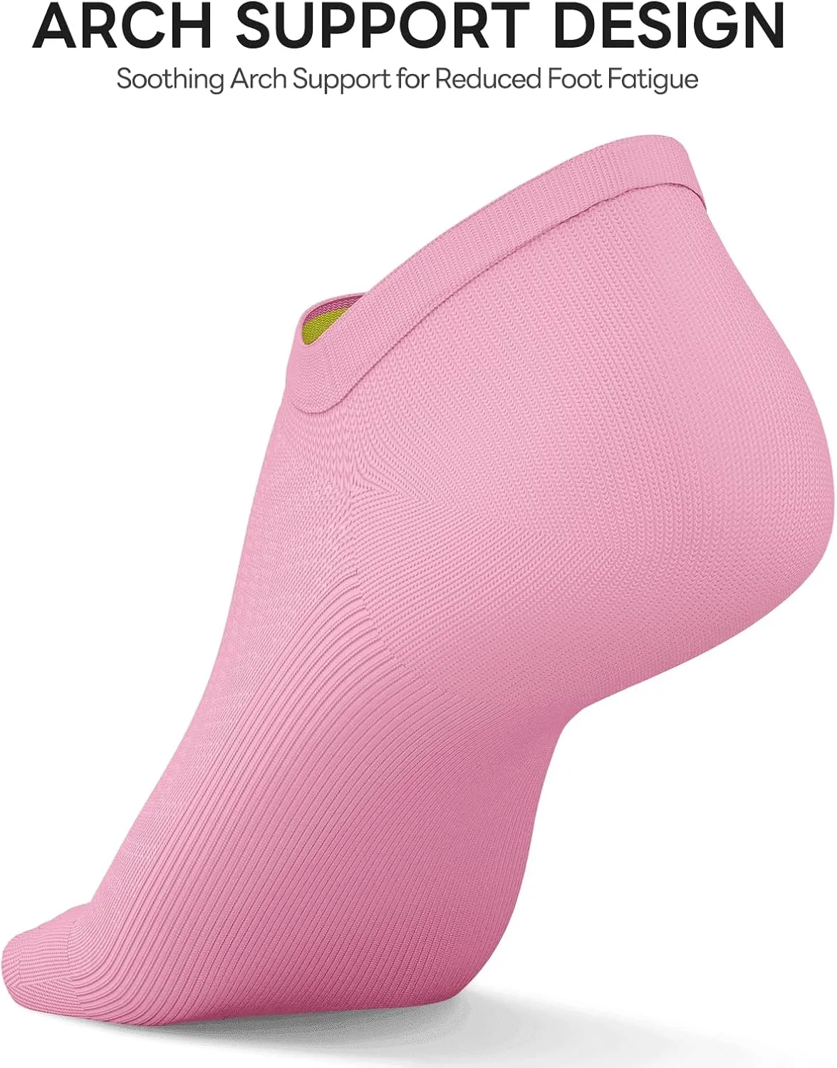 No Show Socks Women, 8 Pairs Low Cut Ankle Non Slip Casual Invisible Liner Athletic Running Socks