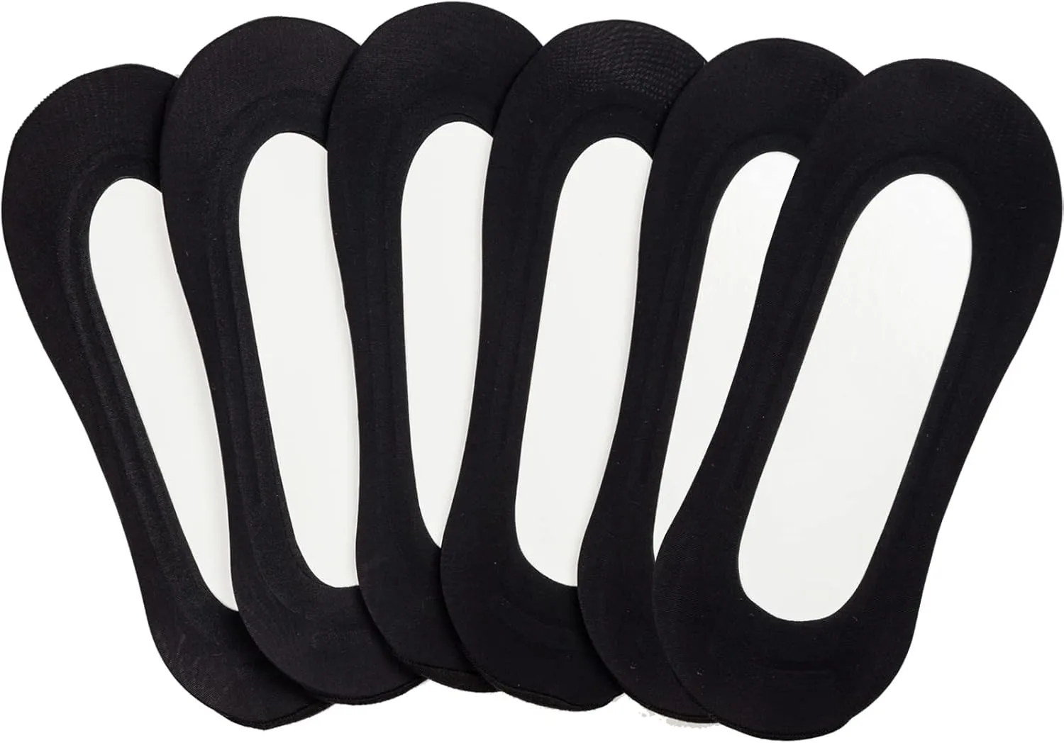 No Show Socks Women Ultra Low Cut Liner Socks for Flats Thin Non Slip Hidden Invisible Socks Nylon Boat Line 4/6 Packs