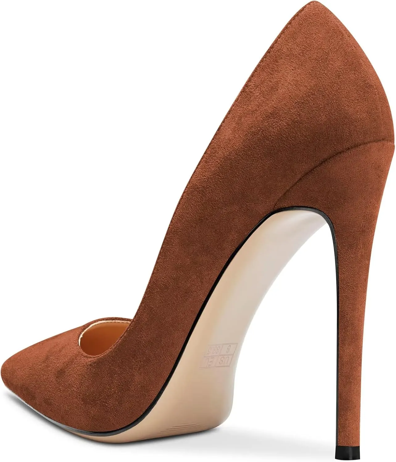 NobleOnly Women Stiletto High Heel Pointed Toe Pumps Slip-on Office Sexy Classic Shoes