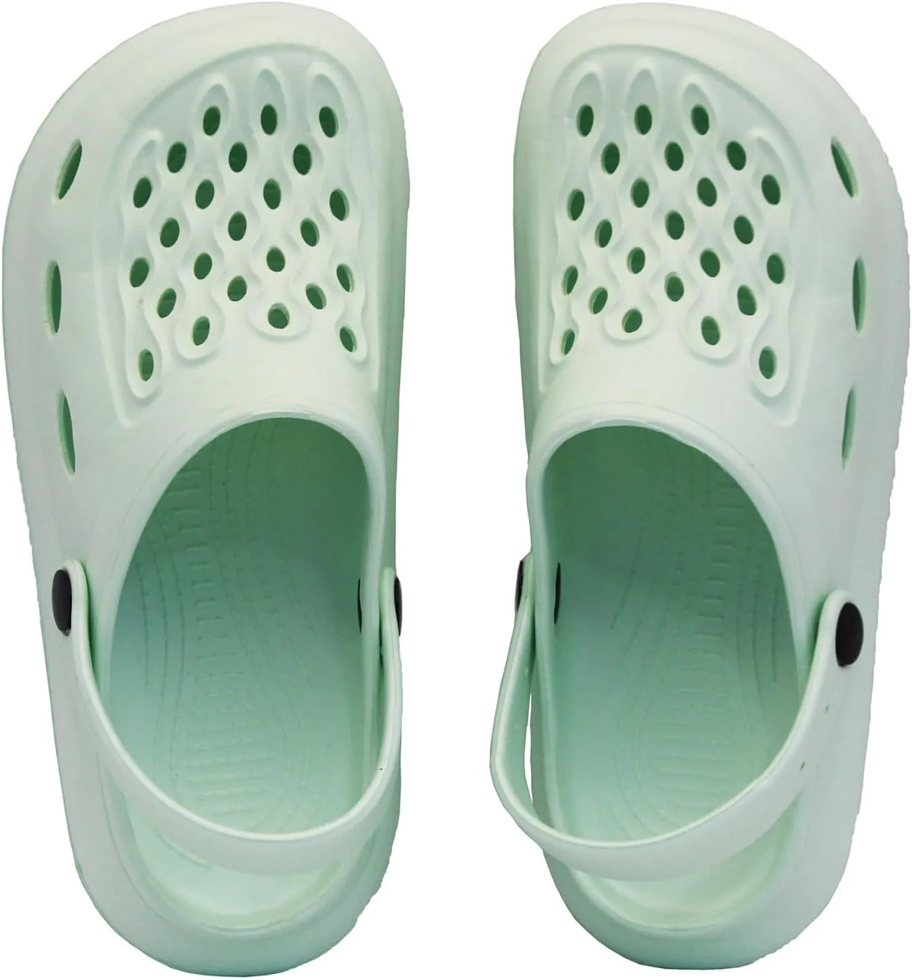 Non-Slip Garden Clogs for Women and Men, Slip On Shower Shoes Heel Strap Mules Sandals Lightweight Slippers Beach Home Casual Wear Soft Air Cushion Sole Slides