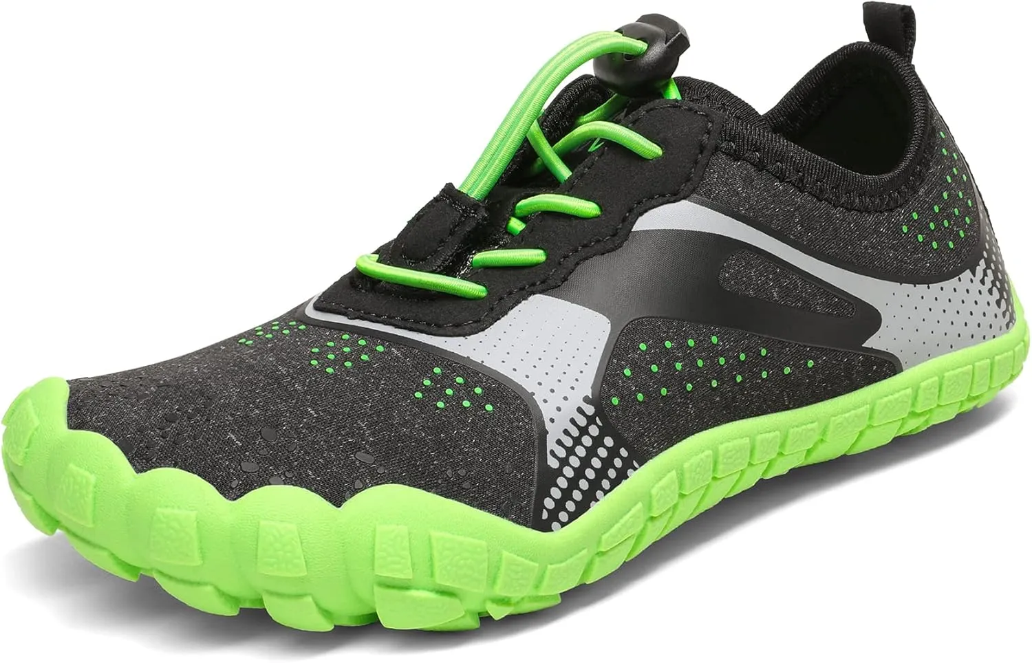 NORTIV 8 Kids Water Shoes, Lightweight Quick Dry Barefoot Athletic Aqua Sports Shoes for Boys & Girls, Outdoor, Summer
