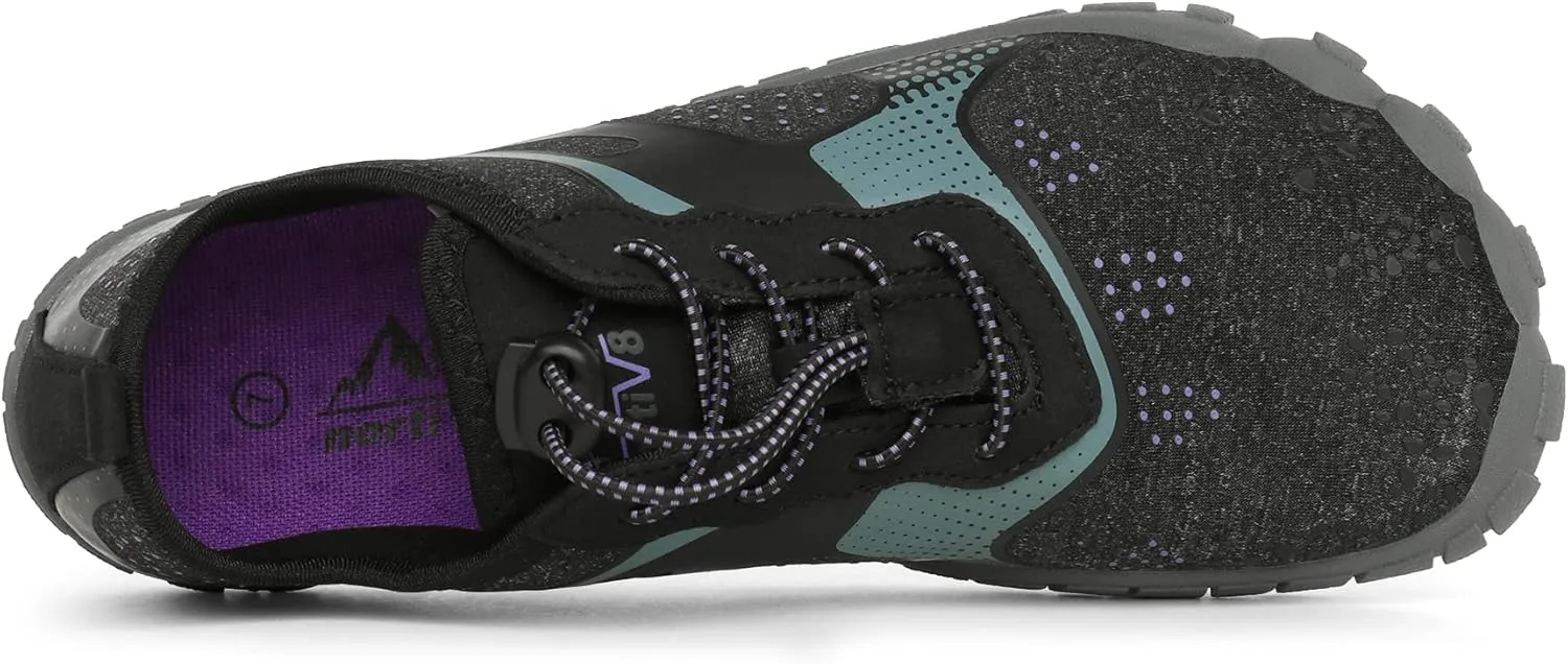 NORTIV 8 Women's Quick Dry Water Shoes Barefoot Sports Aqua Beach Pool Swim Shoes TREKLADY
