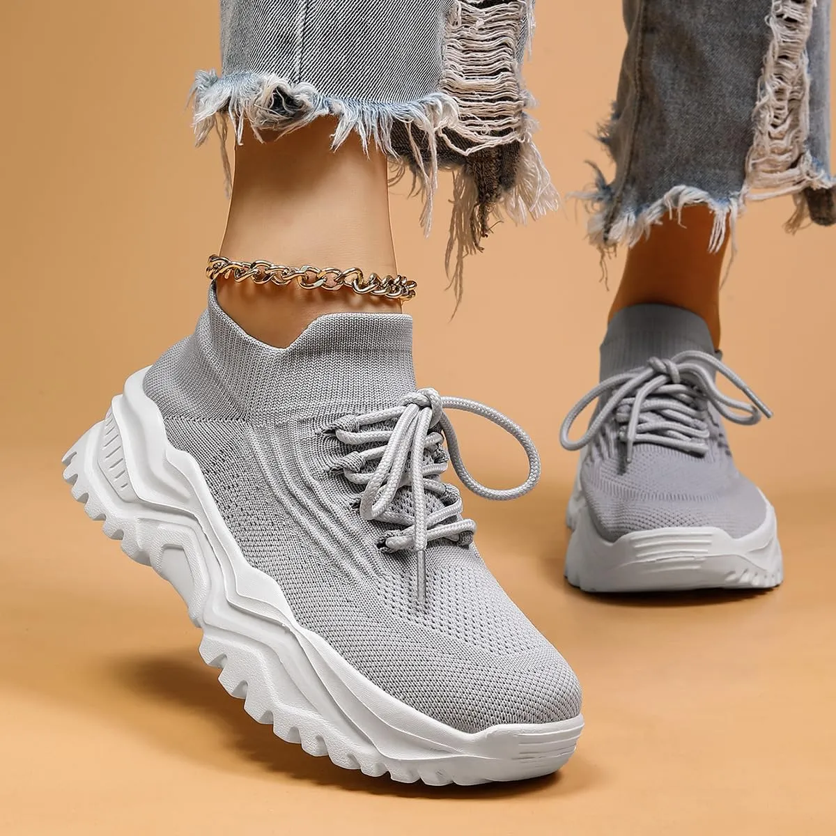 Nurse Babe Shoes Ortho Cloud Women's Shoes, 2025 New Classic Breathable Knit Slip-On Sneakers for Women on Feet All Day