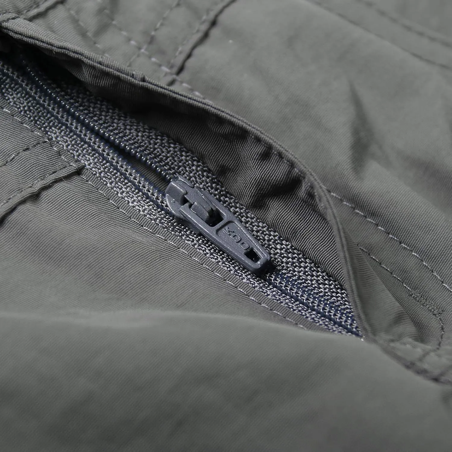 OCHENTA Men & Boys' Quick Dry Cargo Hiking Shorts Elastic Waist Athletic Outdoor Scout Fishing