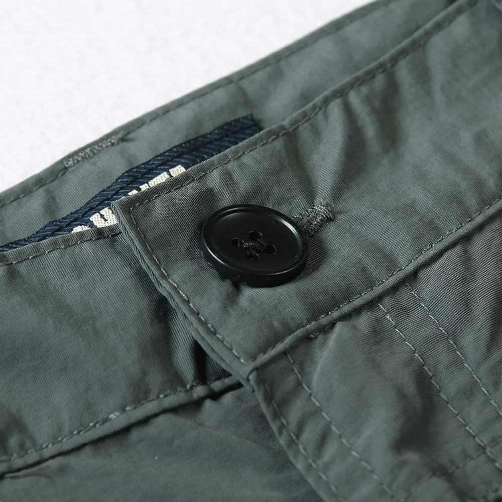 OCHENTA Men & Boys' Quick Dry Cargo Hiking Shorts Elastic Waist Athletic Outdoor Scout Fishing