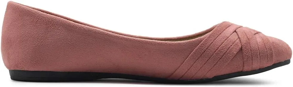 Ollio Women's Ballet Shoe Cute Casual Comfort Flat