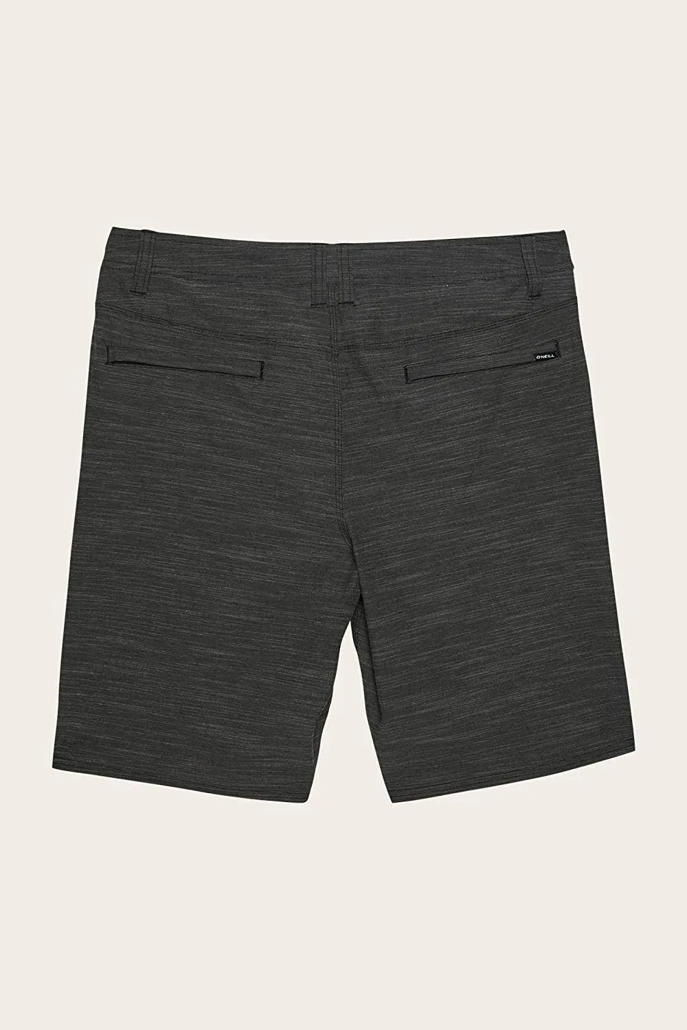 O'NEILL Men's Khaki Shorts, 20-Inch Outseam, Stretch Quick Dry Slub Fabric, Hybrid Chino Shorts Men, Casual and Active Wear