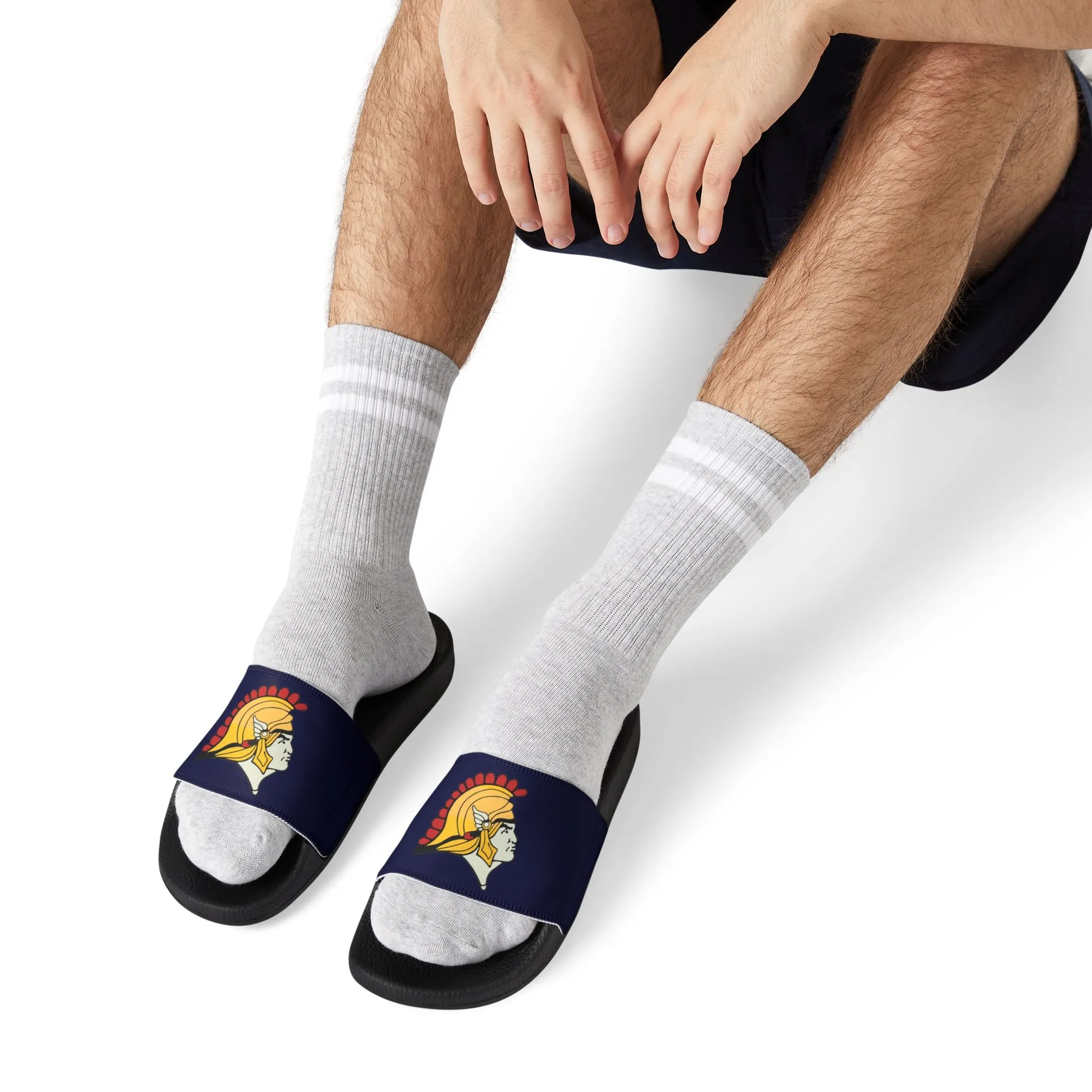 Orono Spartans Men's Removable-Strap Casual Sandals for Summer Adventures