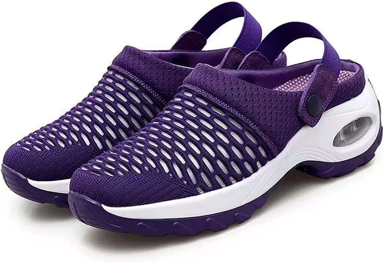 Orthopedic Clogs for Women, Wooden Shoes for Women, Air-Cushioned Wooden Shoes for Women