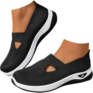 Orthopedic Shoes for Women Walking Shoes 2024 New Breathable Soft Orthopedic Slip-On Indoor Outdoor Casual Shoes