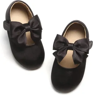 Otter MOMO Toddler Little Girls Princess Shoes Mary Jane Ballerina Flats Flower Girl Dress Shoes