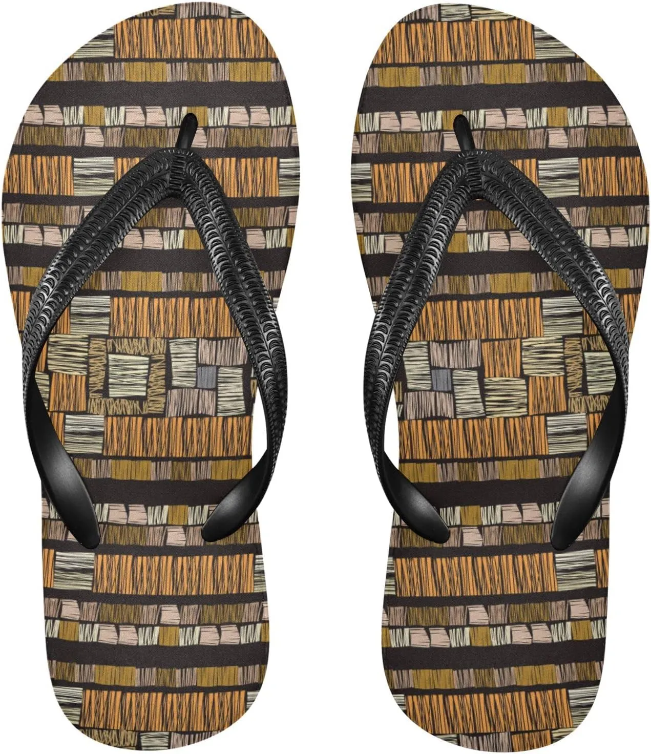 Oyihfvs Flip Flops Flip Sandal Home Slippers Hotel Spa Bedroom for Men Women XS-XXL