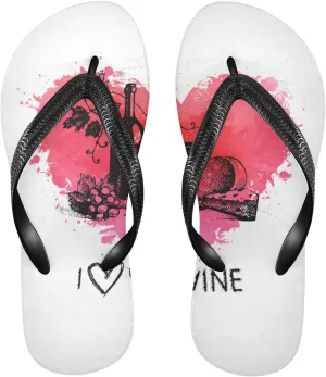 Oyihfvs Flip Flops Flip Sandal Home Slippers Hotel Spa Bedroom for Men Women XS-XXL