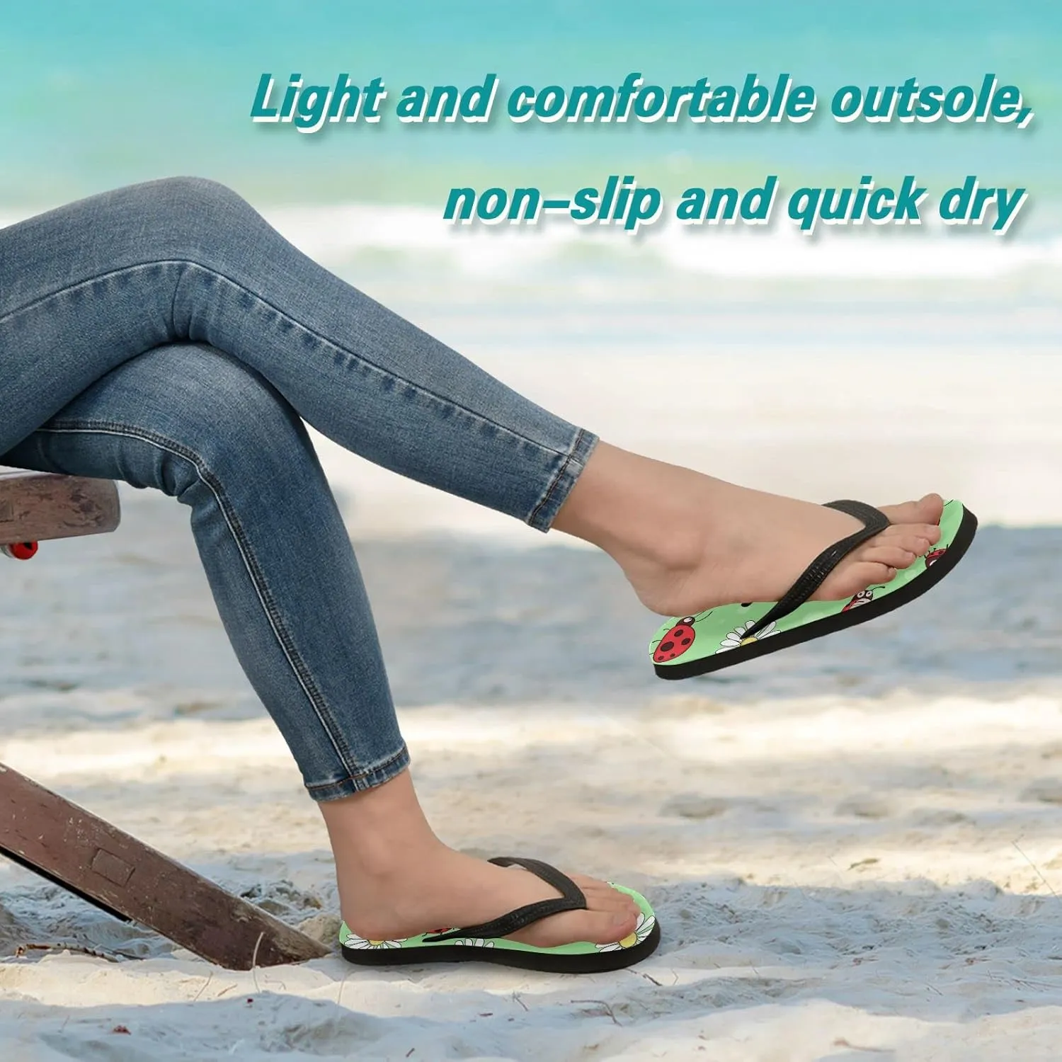 Oyihfvs Flip Flops Flip Sandal Home Slippers Hotel Spa Bedroom for Men Women XS-XXL