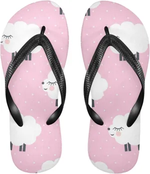 Oyihfvs Flip Flops Flip Sandal Home Slippers Hotel Spa Bedroom for Men Women XS-XXL