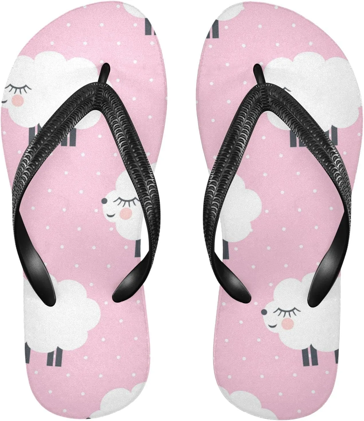 Oyihfvs Flip Flops Flip Sandal Home Slippers Hotel Spa Bedroom for Men Women XS-XXL