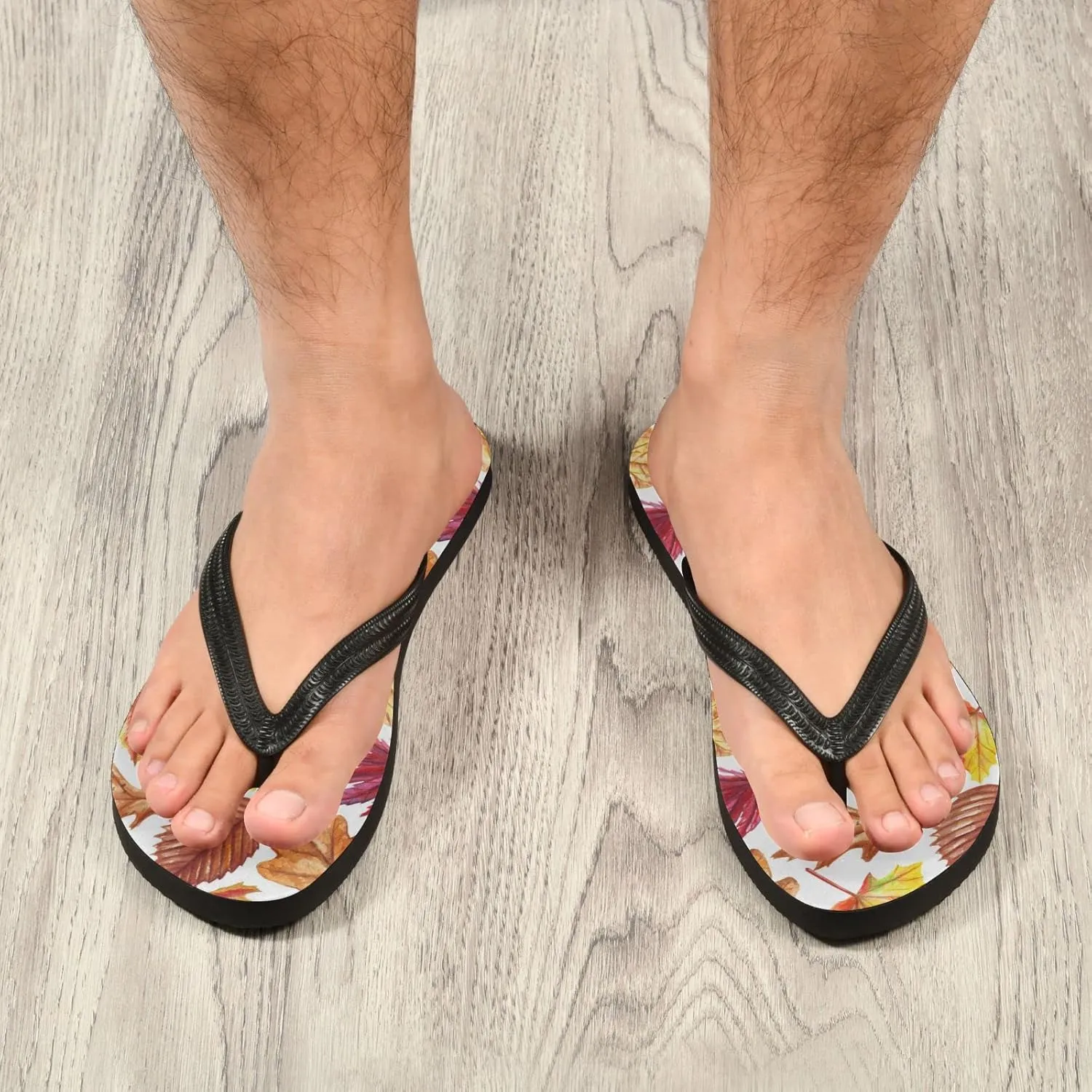 Oyihfvs Flip Flops Flip Sandal Home Slippers Hotel Spa Bedroom for Men Women XS-XXL