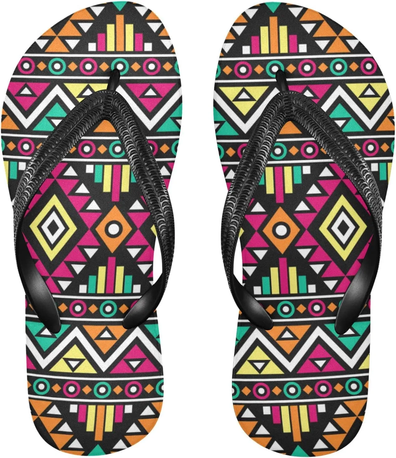 Oyihfvs Flip Flops Flip Sandal Home Slippers Hotel Spa Bedroom for Men Women XS-XXL