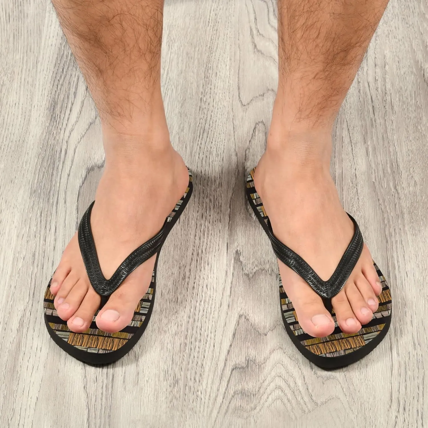 Oyihfvs Flip Flops Flip Sandal Home Slippers Hotel Spa Bedroom for Men Women XS-XXL