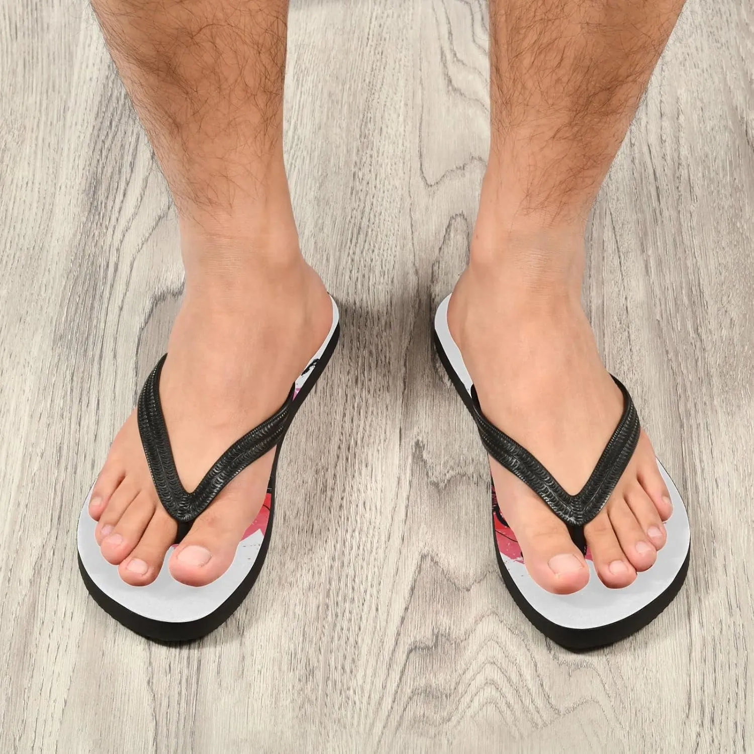 Oyihfvs Flip Flops Flip Sandal Home Slippers Hotel Spa Bedroom for Men Women XS-XXL