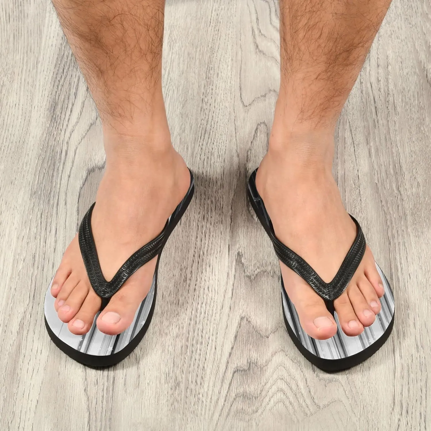 Oyihfvs Flip Flops Flip Sandal Home Slippers Hotel Spa Bedroom for Men Women XS-XXL