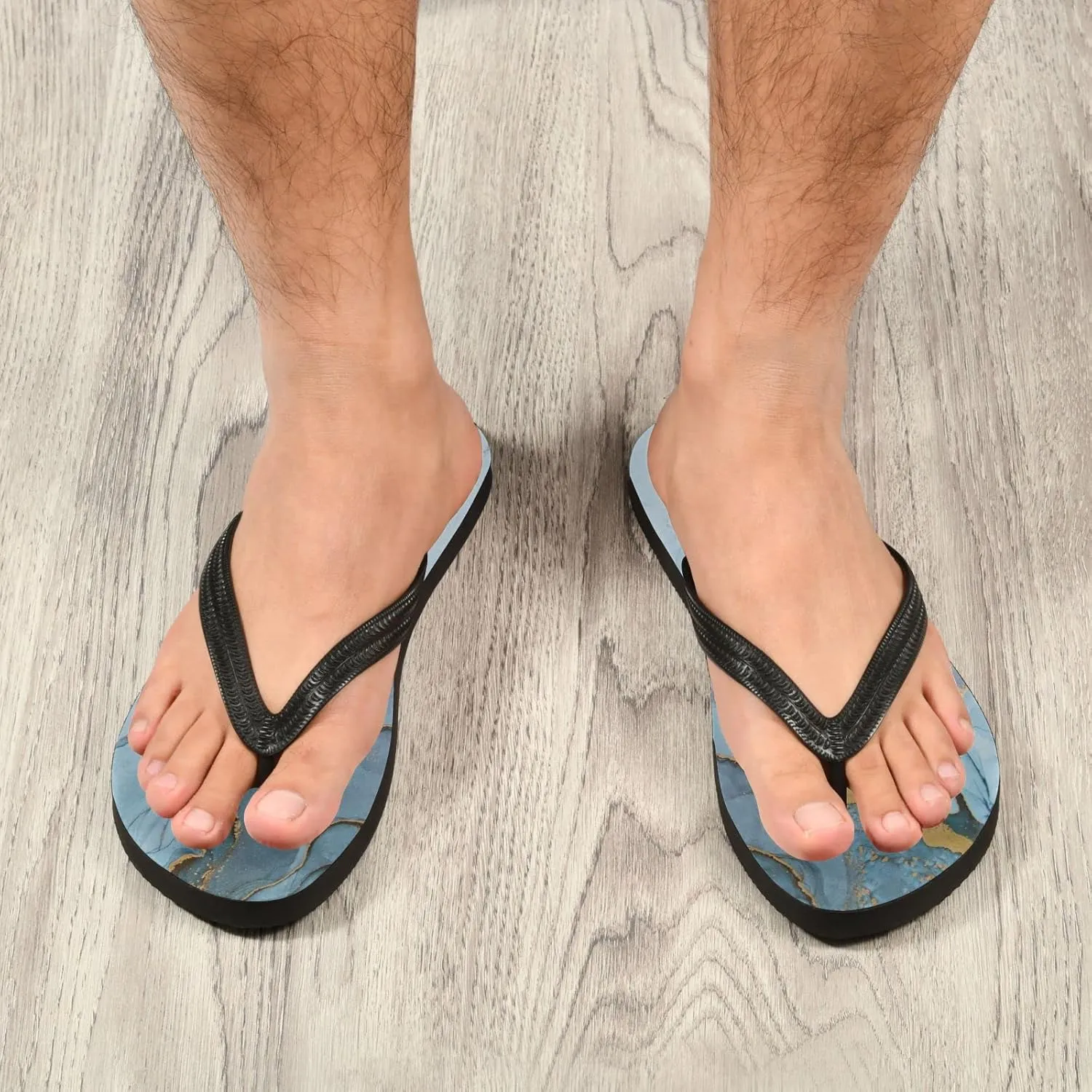 Oyihfvs Flip Flops Flip Sandal Home Slippers Hotel Spa Bedroom for Men Women XS-XXL