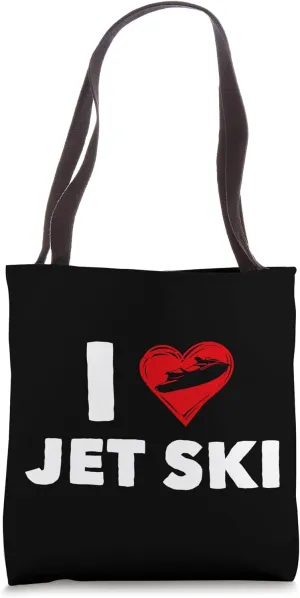 Personal Watercraft Jetski Jet Ski Love PWC Tote Bag