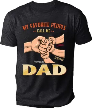 Personalized Team Dad Shirt, Custom Dad Shirts for Men, Dad Shirt Lifetime Member, Personalized Daddy Grandpa Shirt