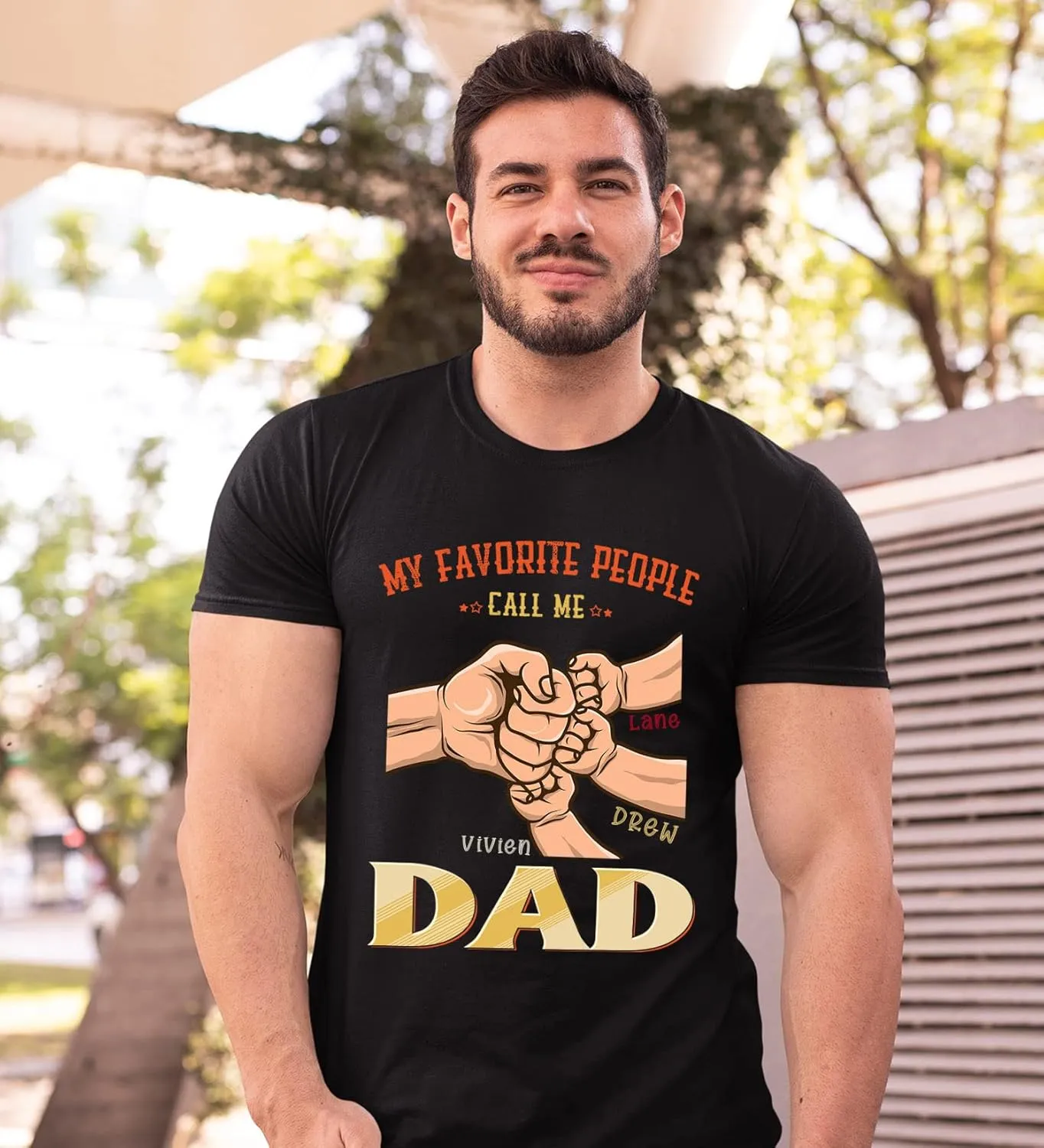 Personalized Team Dad Shirt, Custom Dad Shirts for Men, Dad Shirt Lifetime Member, Personalized Daddy Grandpa Shirt