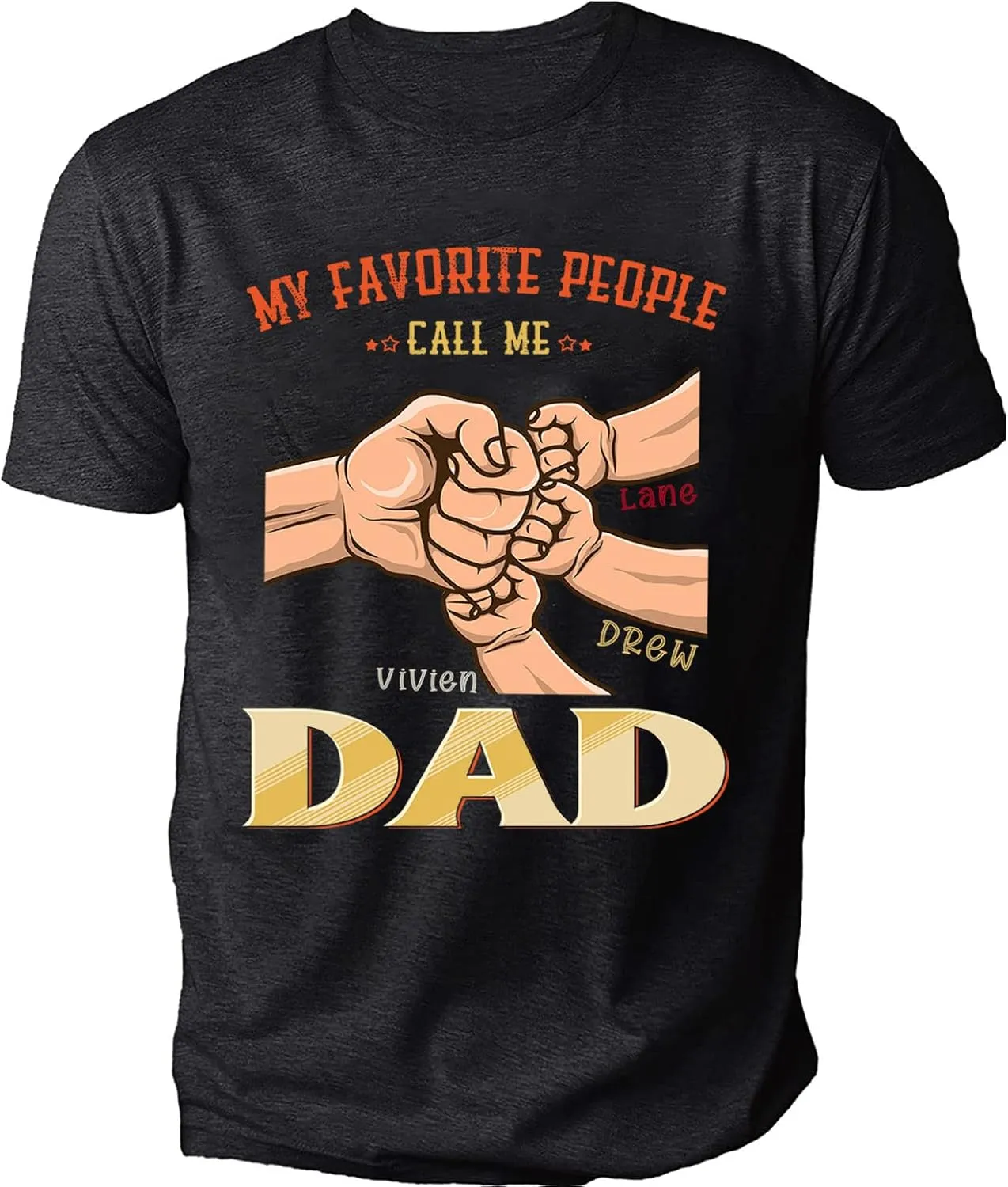 Personalized Team Dad Shirt, Custom Dad Shirts for Men, Dad Shirt Lifetime Member, Personalized Daddy Grandpa Shirt