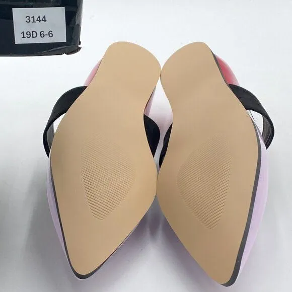 Pointed Toe D'Orsay Flats Slip On Ballet Flat with A Band Close Toe Mary Jane Tw