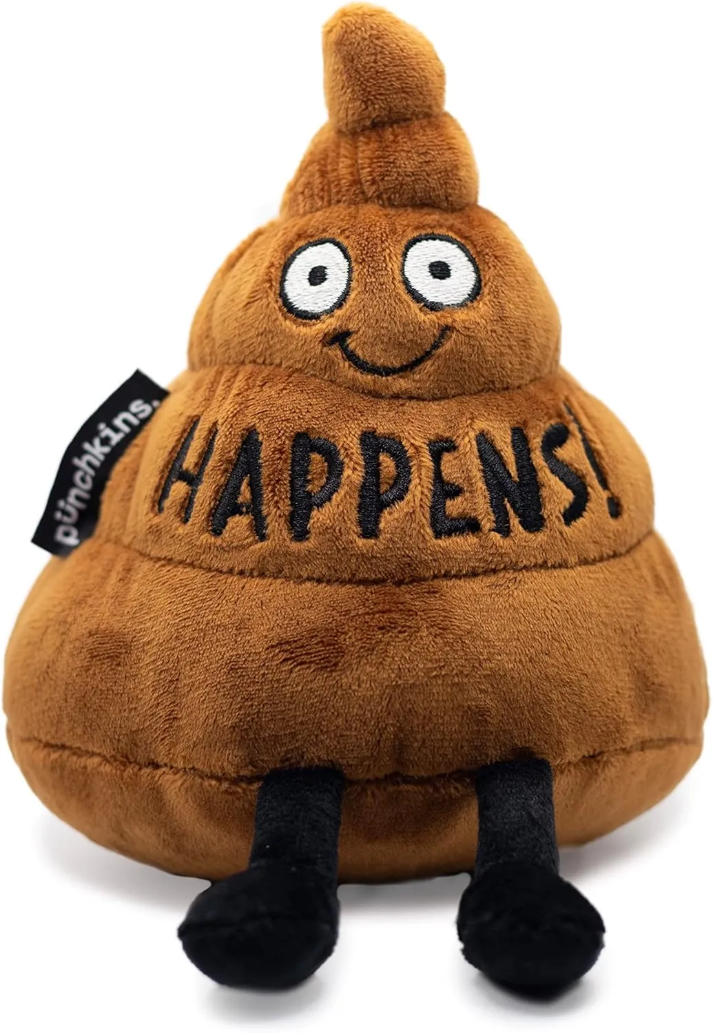 Poop Plushie - It Happens Sassy Poop Plush, Funny & Cute Plush Toy for Gifting
