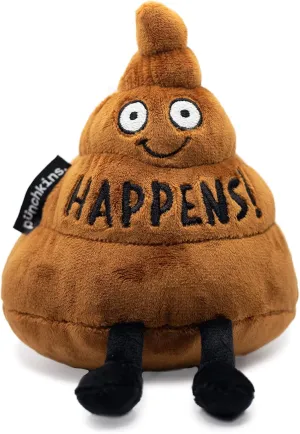 Poop Plushie - It Happens Sassy Poop Plush, Funny & Cute Plush Toy for Gifting