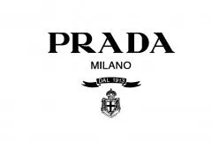 PRADA RUCHED SUEDE RIBBON BOW BALLET FLATS