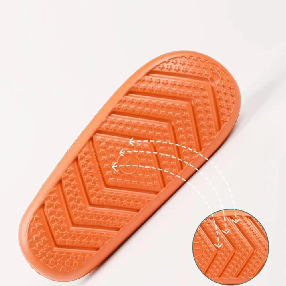 Premium Comfort Closed Back Thermal EVA Non Slip Men's Fuzzy House Slippers Inddor Soft Warm Shoes Cushion Sole