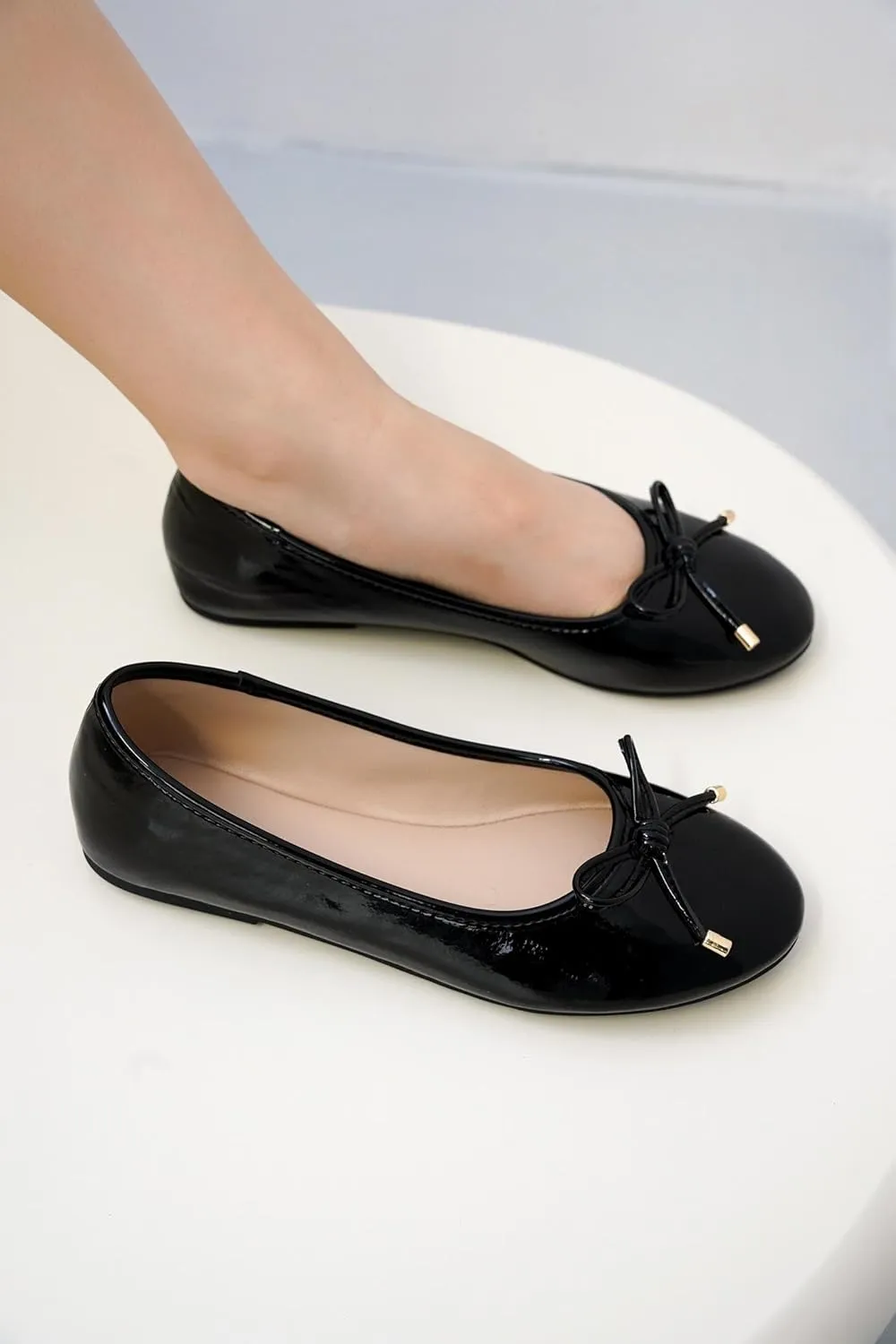 Project Cloud Ballet Flats Shoes for Women, Casual Womens Shoes Dressy w/Memory Foam Insole, for Mom Flats for Women Footwear, Womens Dresses Shoes (Ellison)