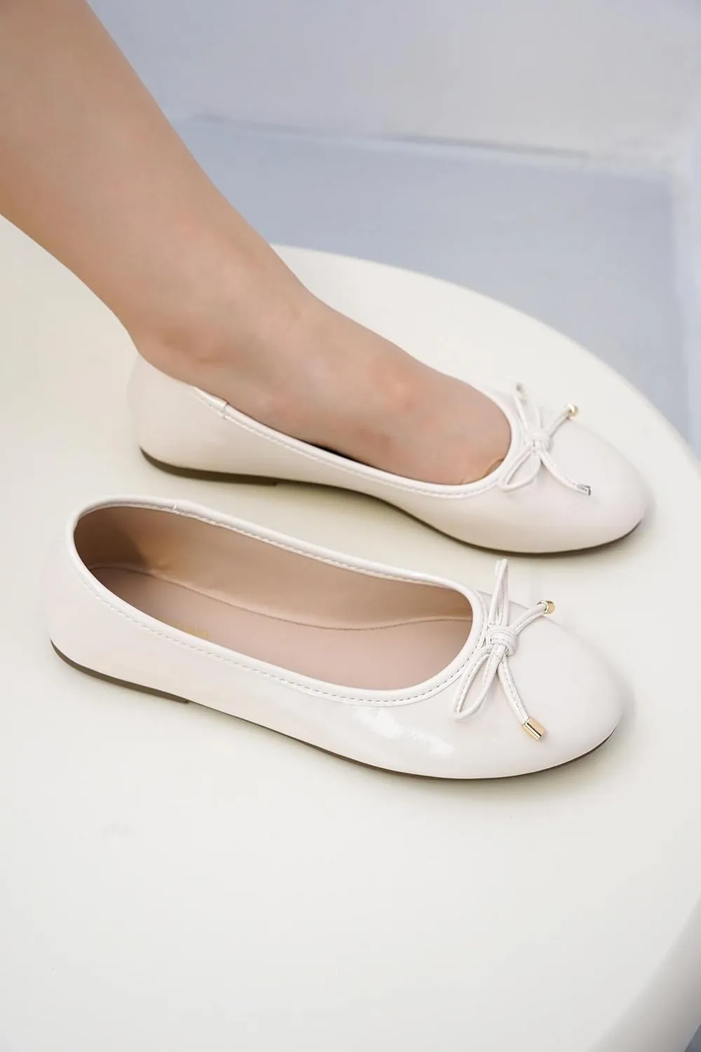 Project Cloud Ballet Flats Shoes for Women, Casual Womens Shoes Dressy w/Memory Foam Insole, for Mom Flats for Women Footwear, Womens Dresses Shoes (Ellison)