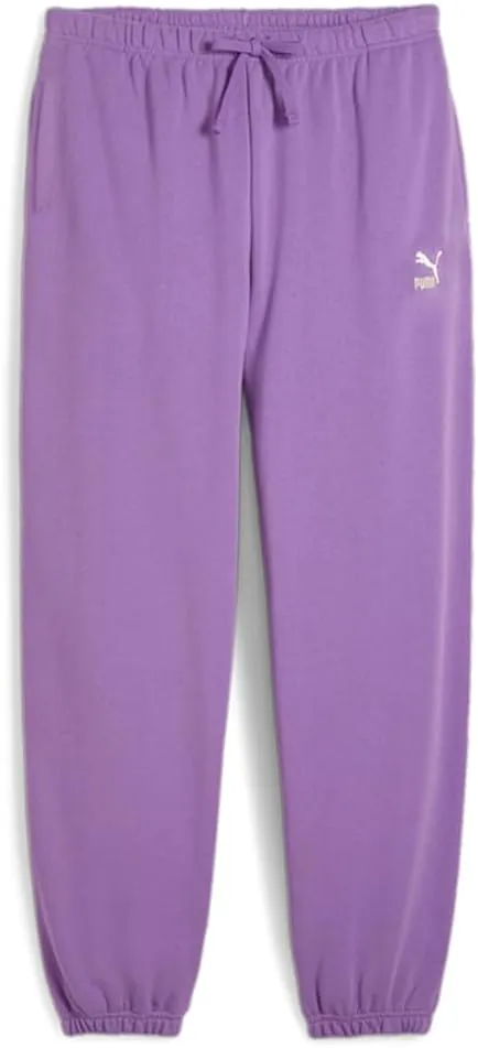 PUMA Womens Better Classics Drawstring Sweatpants Casual Drawstring - Purple - Size L