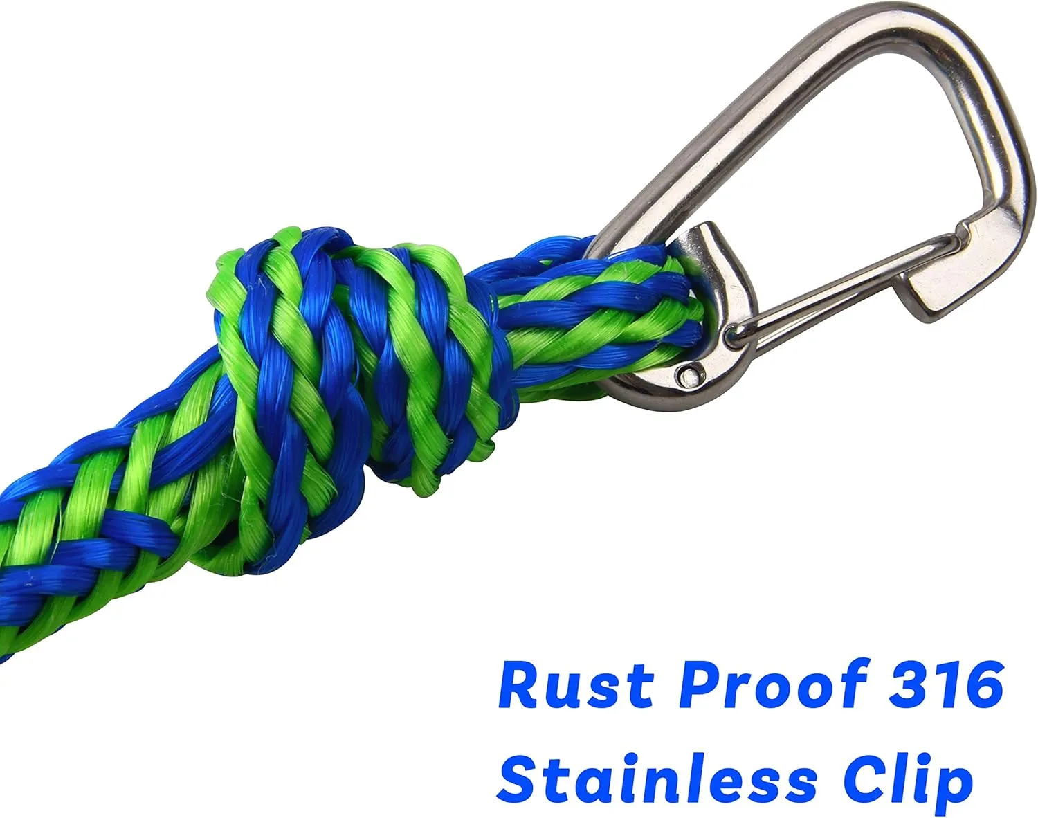 PWC Dock Lines Mooring Rope Bungee Dock Lines with Foam Float for Jet Ski, Personal Watercraft, Kayak, SeaDoo, Boat, Pontoon Bungee Docking Line Boat Rope 7FT 10FT 14FT