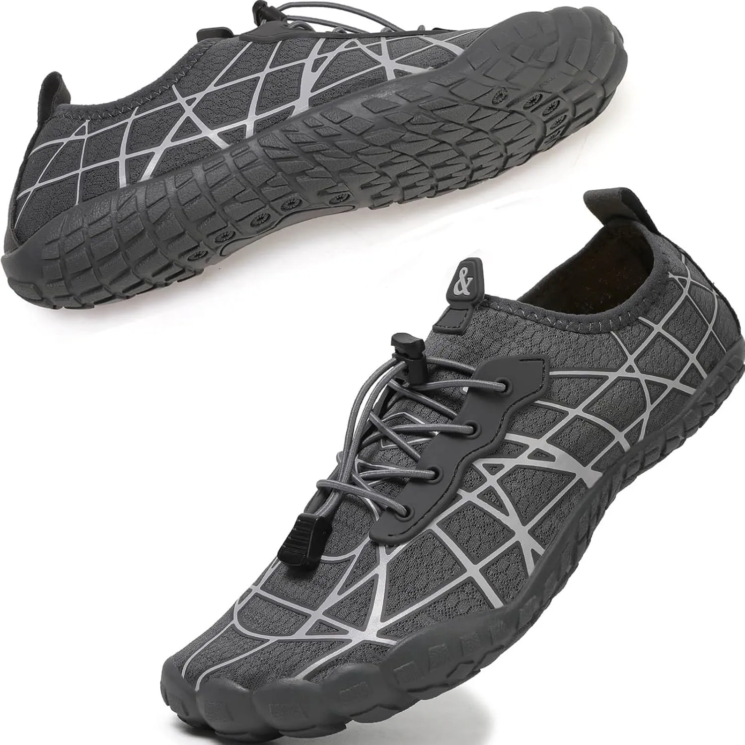 Quick Dry Barefoot Beach & Pool Shoes - Slip-on for Women & Men, Surf, Yoga & Water Sports