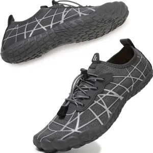 Quick Dry Barefoot Beach & Pool Shoes - Slip-on for Women & Men, Surf, Yoga & Water Sports